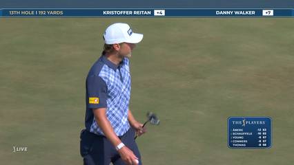 Kristoffer Reitan | Round 3 | 13th hole | Shot 3 | 2026 THE PLAYERS
