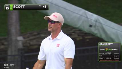 Adam Scott | Round 3 | 15th hole | Shot 4 | 2026 the Memorial