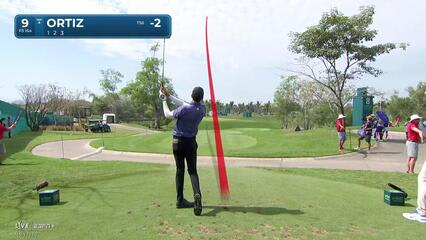 Alvaro Ortiz | Round 2 | 9th hole | Shot 1 | 2025 Mexico Open