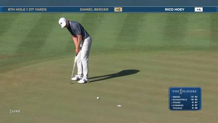 Daniel Berger | Round 3 | 8th hole | Shot 3 | 2026 THE PLAYERS