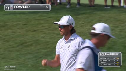 Rickie Fowler | Round 2 | 11th hole | Shot 4 | 2025 BMW Championship