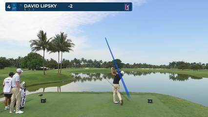 David Lipsky | Round 1 | 4th hole | Shot 1 | 2026 Cadillac