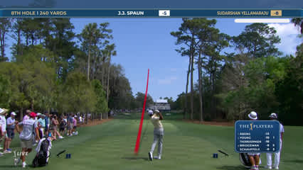 Sudarshan Yellamaraju | Round 4 | 8th hole | Shot 1 | 2026 THE PLAYERS