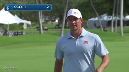 Adam Scott | Round 1 | 18th hole | Shot 4 | 2026 Sony Open
