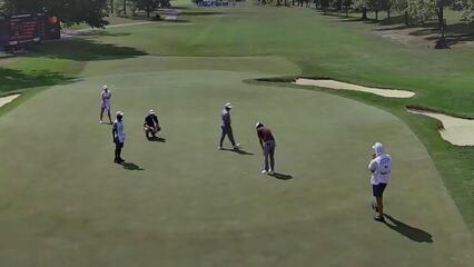 Brandon Wu | Round 1 | 17th hole | Shot 6 | 2025 ISCO Championship