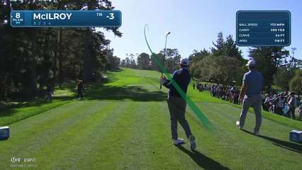 Rory McIlroy | Round 1 | 8th hole | Shot 1 | 2026 AT&T Pebble Beach