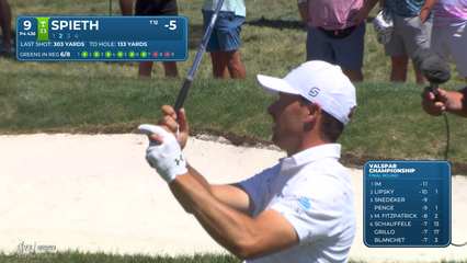 Jordan Spieth | Round 4 | 9th hole | Shot 2 | 2026 Valspar