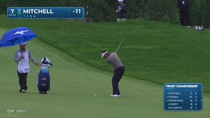 Keith Mitchell | Round 2 | 7th hole | Shot 2 | 2025 Truist Championship