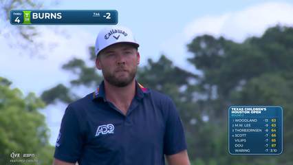 Sam Burns | Round 2 | 4th hole | Shot 4 | 2026 Texas Children's