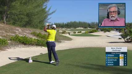 Hideki Matsuyama | Round 4 | 10th hole | Shot 1 | 2025 Hero World Challenge