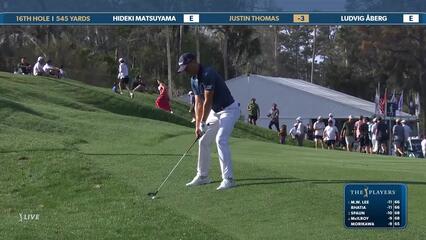 Justin Thomas | Round 2 | 16th hole | Shot 2 | 2025 THE PLAYERS