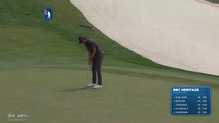 Patrick Rodgers | Round 4 | 17th hole | Shot 2 | 2025 RBC Heritage