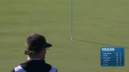 David Ford | Round 4 | 17th hole | Shot 2 | 2025 Bank of Utah