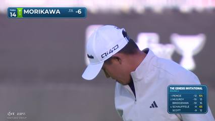 Collin Morikawa | Round 2 | 14th hole | Shot 3 | 2026 The Genesis