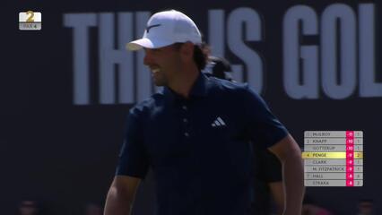 Marco Penge | Round 4 | 2nd hole | Shot 4 | 2025 Genesis Scottish Open