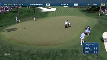 Sepp Straka | Round 2 | 5th hole | Shot 3 | 2026 THE PLAYERS