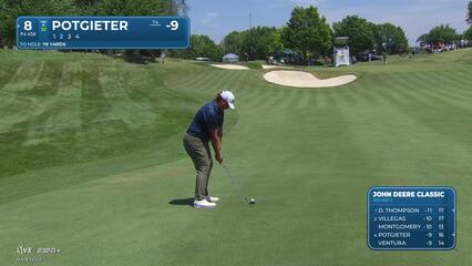 Aldrich Potgieter | Round 2 | 8th hole | Shot 2 | 2025 John Deere