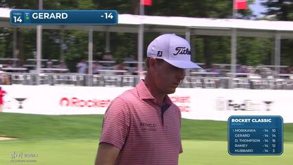 Ryan Gerard | Round 3 | 14th hole | Shot 5 | 2025 Rocket Classic
