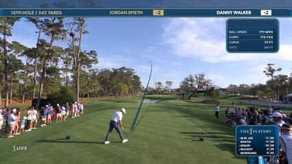 Jordan Spieth | Round 2 | 16th hole | Shot 1 | 2025 THE PLAYERS