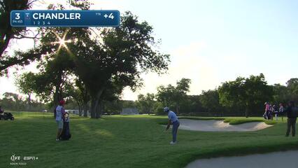 Will Chandler | Round 4 | 3rd hole | Shot 2 | 2025 Charles Schwab