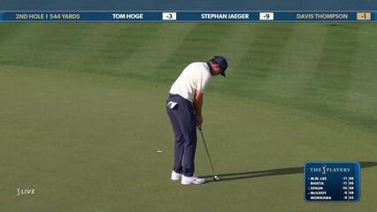 Davis Thompson | Round 2 | 2nd hole | Shot 4 | 2025 THE PLAYERS