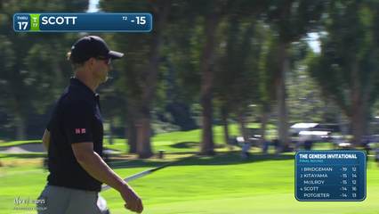Adam Scott | Round 4 | 17th hole | Shot 4 | 2026 The Genesis