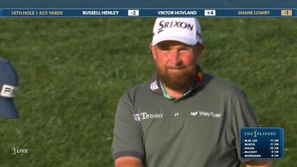 Shane Lowry | Round 2 | 18th hole | Shot 4 | 2025 THE PLAYERS