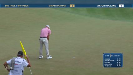 Brian Harman | Round 3 | 3rd hole | Shot 4 | 2026 THE PLAYERS