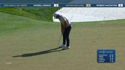 Viktor Hovland | Round 2 | 10th hole | Shot 4 | 2026 THE PLAYERS
