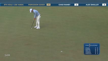 Pierceson Coody | Round 2 | 8th hole | Shot 3 | 2026 THE PLAYERS
