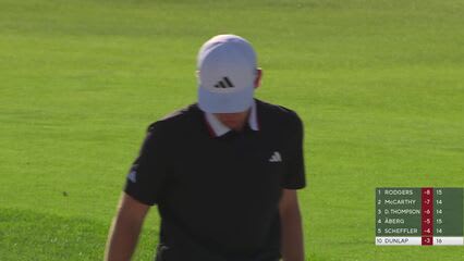 Nick Dunlap | Round 3 | 17th hole | Shot 2 | 2025 Genesis