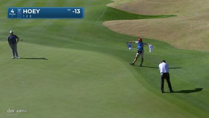 Rico Hoey | Round 4 | 3rd hole | Shot 2 | 2025 The American Express