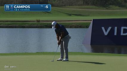 Rafael Campos | Round 4 | 11th hole | Shot 2 | 2025 Mexico Open