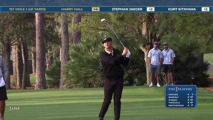 Harry Hall | Round 2 | 1st hole | Shot 2 | 2026 THE PLAYERS