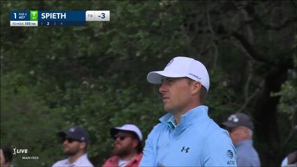 Jordan Spieth | 2024 Valero | Round 4 | 1st hole | Shot 2