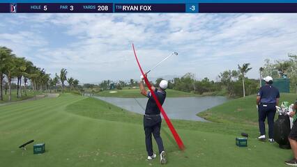 Ryan Fox | Round 2 | 5th hole | Shot 1 | 2025 Mexico Open