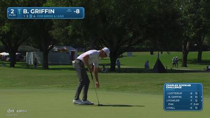 Ben Griffin | Round 2 | 2nd hole | Shot 3 | 2025 Charles Schwab