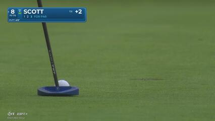 Adam Scott | Round 1 | 8th hole | Shot 3 | 2025 Genesis