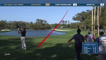 Cam Davis | Round 2 | 7th hole | Shot 1 | 2026 THE PLAYERS