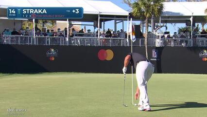 Sepp Straka | Round 1 | 14th hole | Shot 5 | 2025 Arnold Palmer