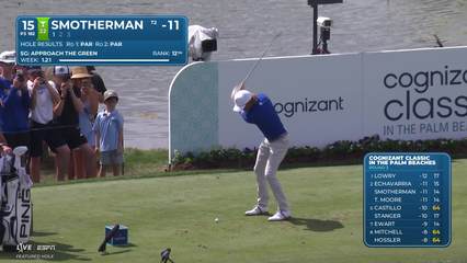 Austin Smotherman | Round 3 | 15th hole | Shot 1 | 2026 Cognizant Classic