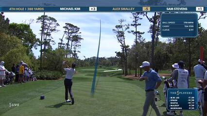 Alex Smalley | Round 2 | 4th hole | Shot 1 | 2025 THE PLAYERS