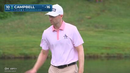 Brian Campbell | Round 4 | 10th hole | Shot 4 | 2025 John Deere