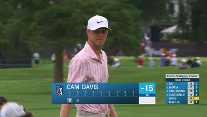 Cam Davis | 2024 Rocket Mortgage | Round 4 | 2nd hole | Shot 4