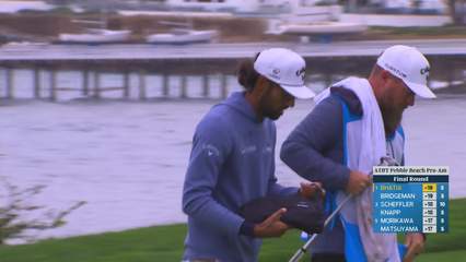 Akshay Bhatia | Round 4 | 5th hole | Shot 3 | 2026 AT&T Pebble Beach