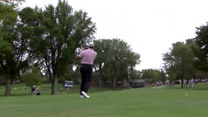 Retief Goosen | Round 3 | 11th hole | Shot 2 | 2025 Sanford Int