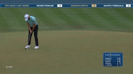 Jordan Spieth | Round 1 | 5th hole | Shot 4 | 2026 THE PLAYERS