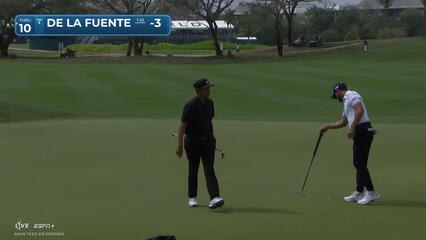Santiago De la Fuente | Round 2 | 1st hole | Shot 3 | 2025 Mexico Open