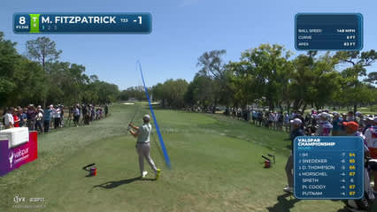 Matt Fitzpatrick | Round 1 | 8th hole | Shot 1 | 2026 Valspar
