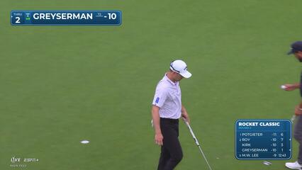 Max Greyserman | Round 2 | 11th hole | Shot 3 | 2025 Rocket Classic